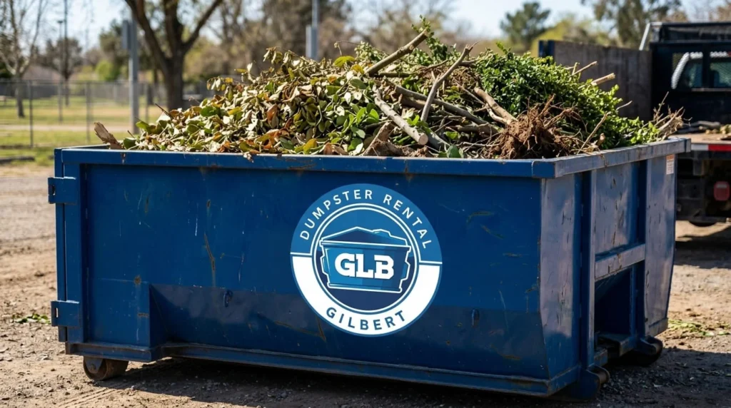 Yard Waste Dumpster Rental Gilbert AZ-img